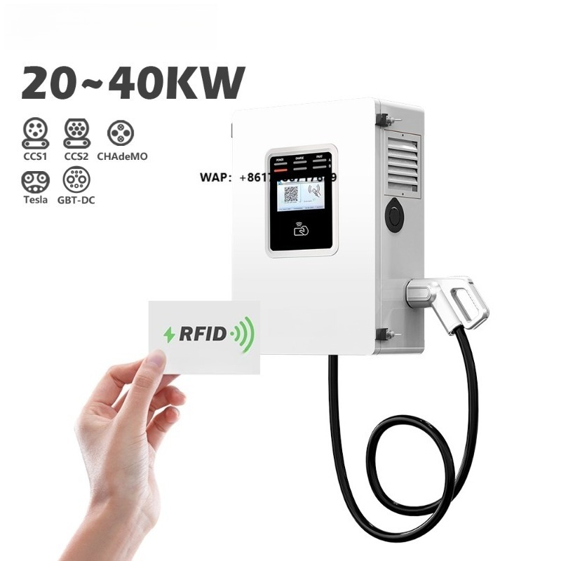 Dc Fast Charger 30Kw Wallbox Commercial - OEM 20кВт 30кВт 40кВт настенная зарядная