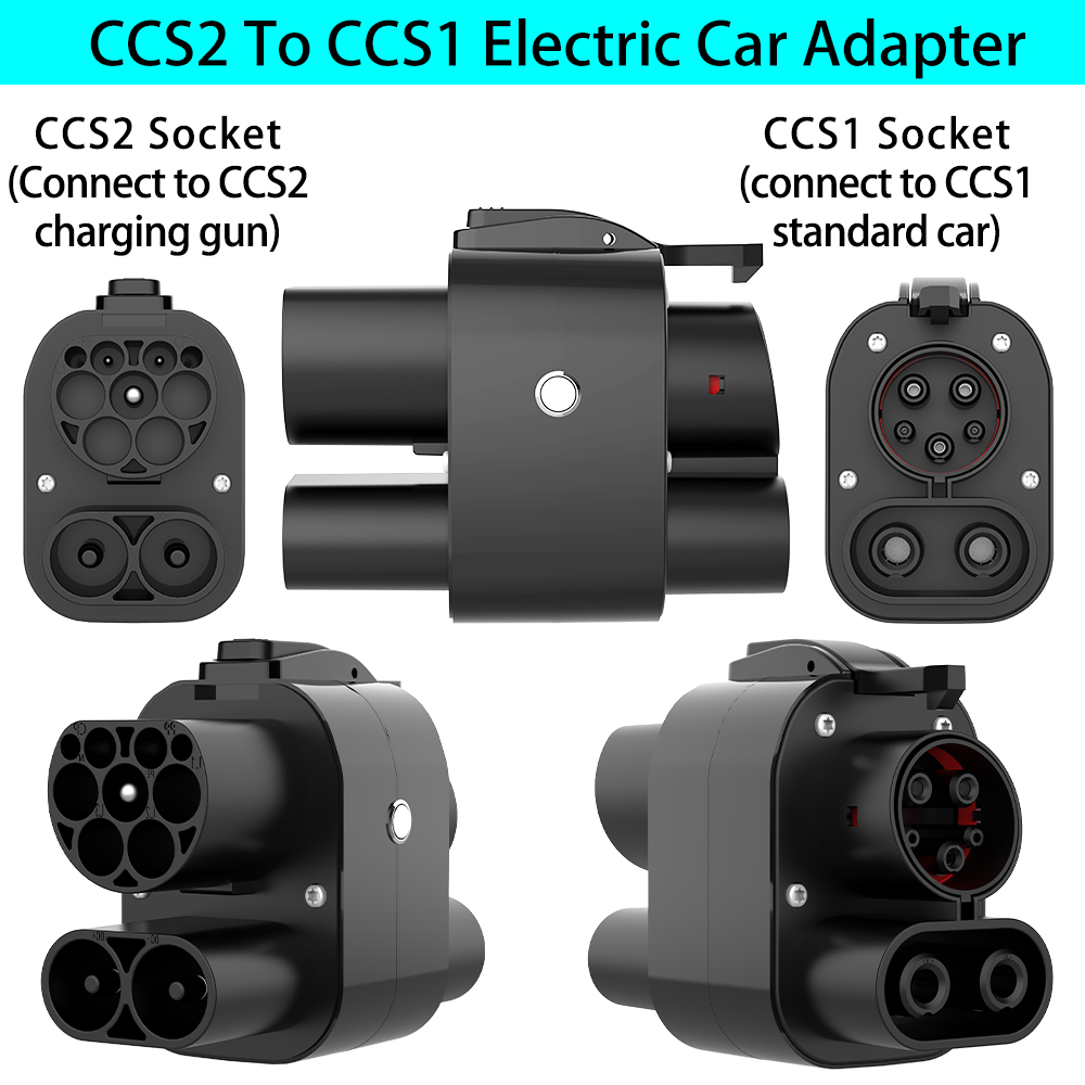 Адаптер EV CCS2 на CCS1, 250А, – обзор и цена Ccs2 To Ccs1 Fast Charge Adapter 250Kw