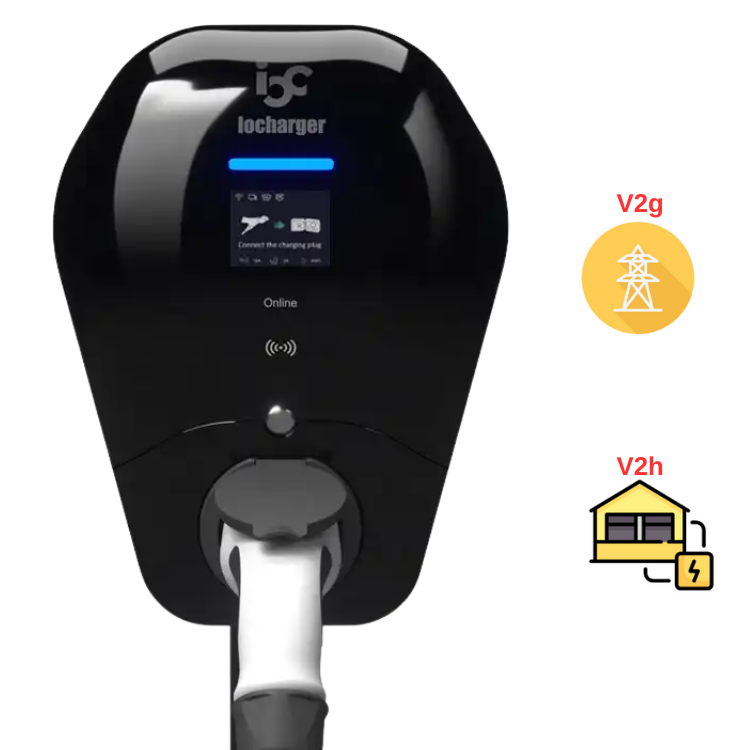OCPP 2.0.1 ISO15118 Plug and C – обзор и цена V2H Bidirectional Ev Charger 7Kw