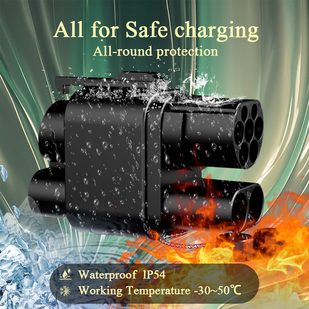 Kolanky 250KW DC+AC от CCS2 За – обзор и цена Ccs2 To Ccs1 Fast Charge Adapter 250Kw