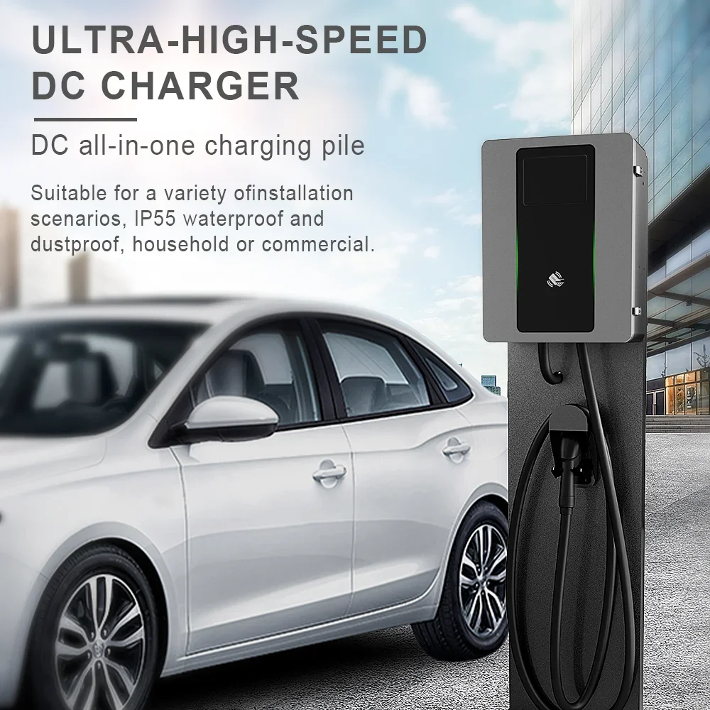 Зарядная станция для электромо – обзор и цена Dc Fast Charger 30Kw Wallbox Commercial