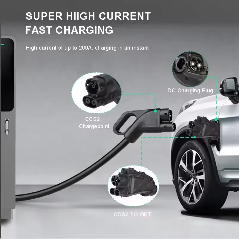 Зарядное устройство постоянног – обзор и цена Gb/T To Ccs2 200A Fast Charging Adapter