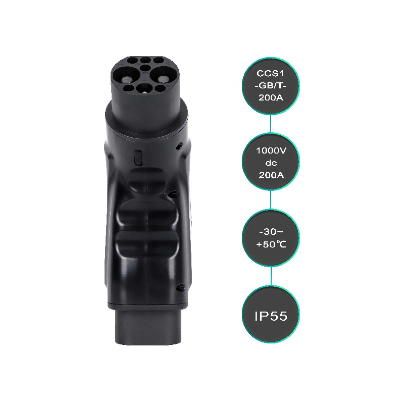 Адаптер-комбо для зарядки элек – обзор и цена Gb/T To Ccs2 200A Fast Charging Adapter