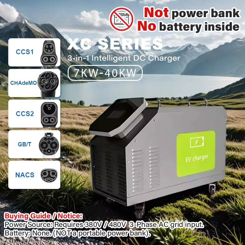 Портативная зарядная станция п – обзор и цена Portable Dc Fast Charger 20Kw Ccs2