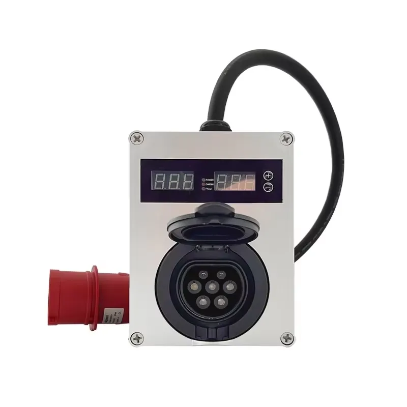 Мини-зарядное устройство для э – обзор и цена Portable Ev Charger 32A Type 2 Cee Plug