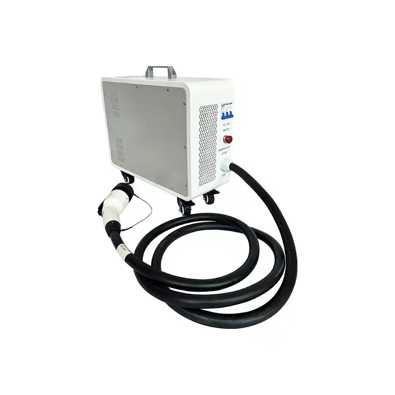 Мобильное портативное зарядное – обзор и цена Portable Dc Fast Charger 20Kw Ccs2