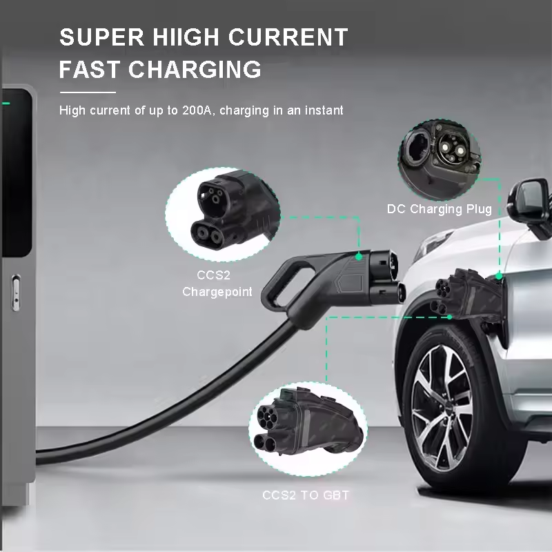 Зарядное устройство постоянног – обзор и цена Gb/T To Ccs2 200A Fast Charging Adapter