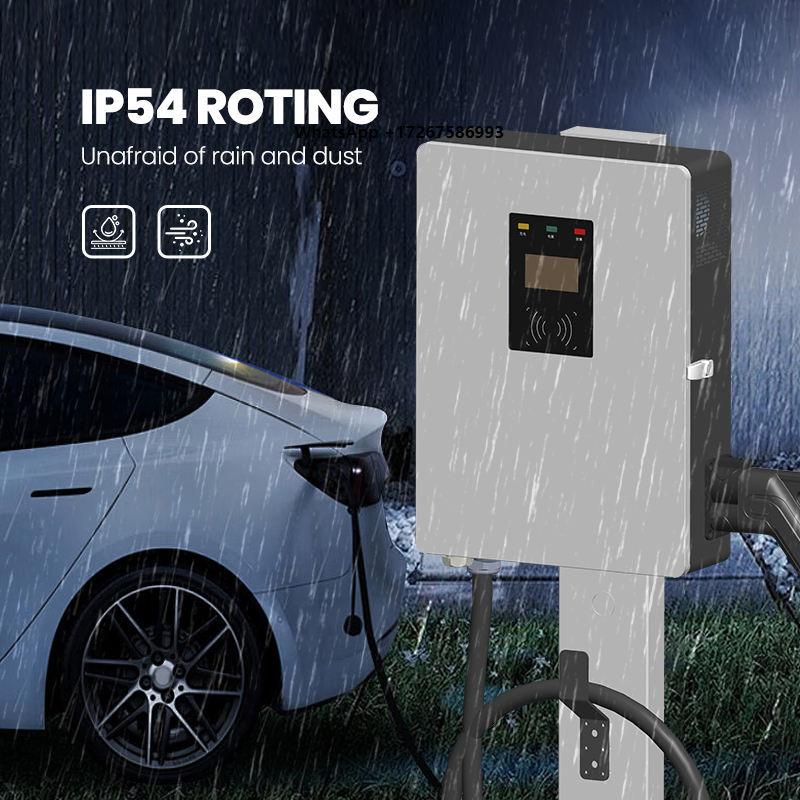 Зарядная станция Khons 30 кВт  – обзор и цена Dc Fast Charger 30Kw Wallbox Commercial